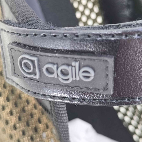 アージレバイルコライン AGILE BY RUCOLINE メッシュ ストラップシューズ レディース 37