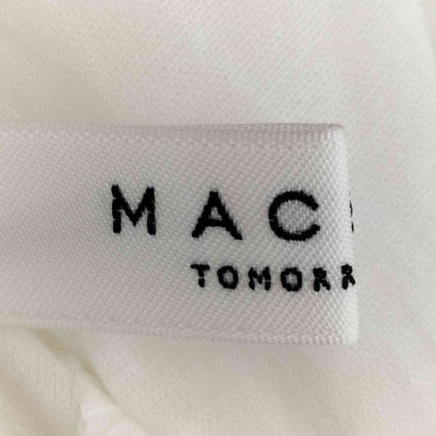 マカフィー MACPHEE 23ss コットンボイル Vネックブラウス レディース 36