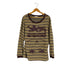 Anomalies Department SLANTED SHOULDER STRIPED LONG SLEEVE T-SHIRT レディース import:XS