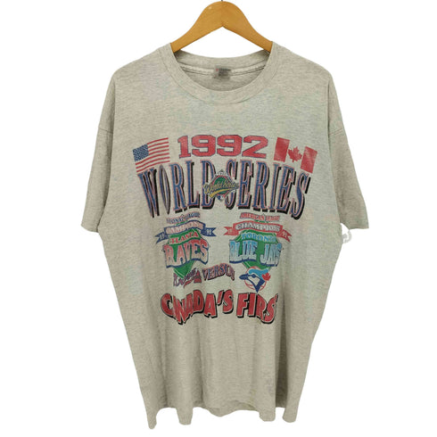 90S FRUIT OF THE LOOM ボディ WORLD SERIESクルーネック Tシャツ メンズ import:XL