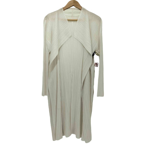 プリーツプリーズイッセイミヤケ PLEATS PLEASE ISSEY MIYAKE プリーツ ロング カーディガン レディース JPN:4