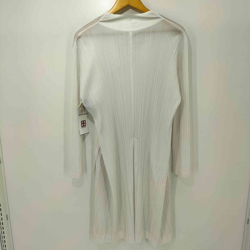 プリーツプリーズイッセイミヤケ PLEATS PLEASE ISSEY MIYAKE プリーツ ロング カーディガン レディース JPN:4