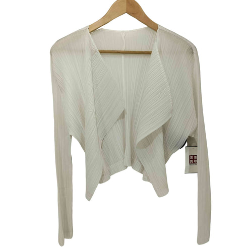 プリーツプリーズイッセイミヤケ PLEATS PLEASE ISSEY MIYAKE プリーツ トッパー カーディガン レディース JPN:4