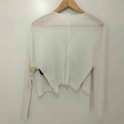 プリーツプリーズイッセイミヤケ PLEATS PLEASE ISSEY MIYAKE プリーツ トッパー カーディガン レディース JPN:4