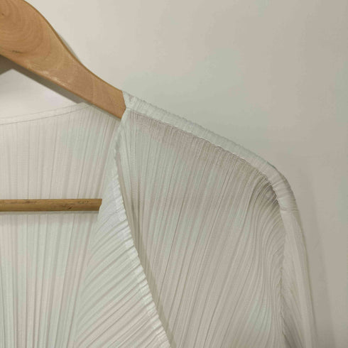 プリーツプリーズイッセイミヤケ PLEATS PLEASE ISSEY MIYAKE プリーツ トッパー カーディガン レディース JPN:4