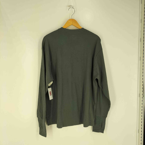 ヘインズ Hanes EX Comfort Crew Neck Pullover with Thumbhole メンズ L