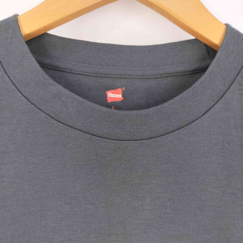 ヘインズ Hanes EX Comfort Crew Neck Pullover with Thumbhole メンズ L