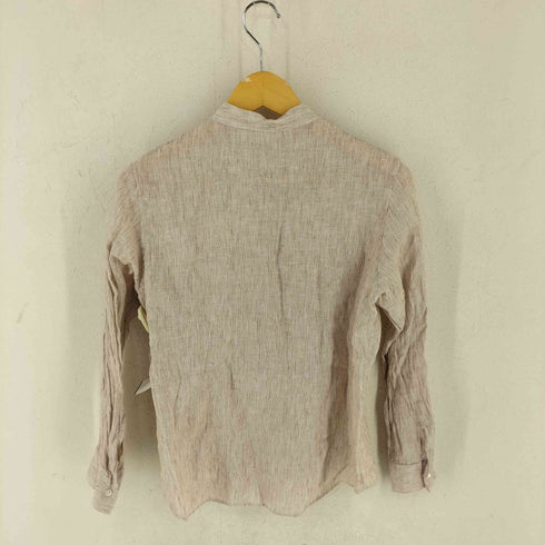 スティーブンアラン Steven Alan LINEN BAND COLLAR SHIRT レディース M