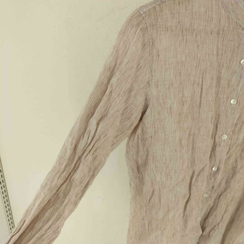 スティーブンアラン Steven Alan LINEN BAND COLLAR SHIRT レディース M