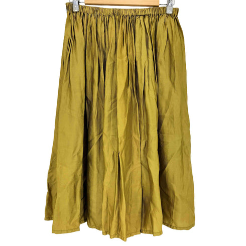 ギャレゴデスポート GALLEGO DESPORTES フランス製 レーヨン ギャザー スカート レディース