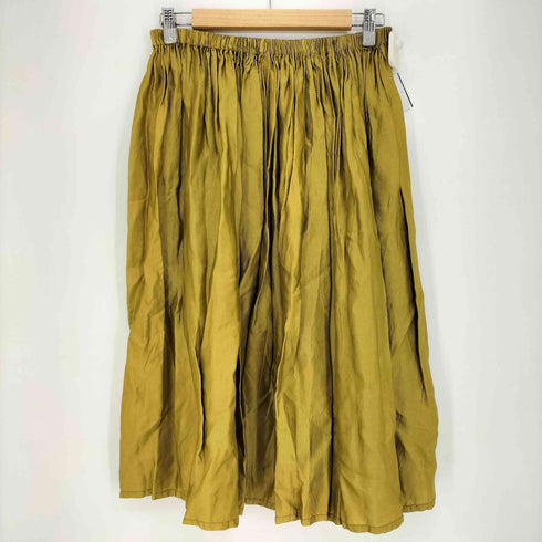 ギャレゴデスポート GALLEGO DESPORTES フランス製 レーヨン ギャザー スカート レディース