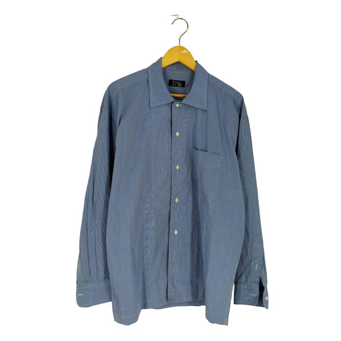 ダックス DAKS STUDIO BY DAKS 英国製 ロングスリーブシャツ メンズ L