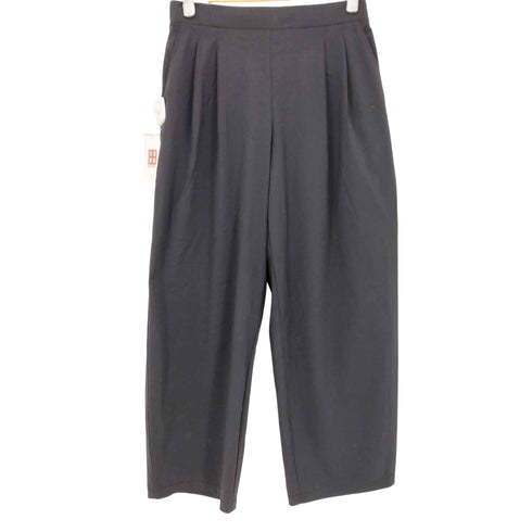 ユニクロ UNIQLO 25aw ウルトラストレッチアクティブワイドパンツ/丈短め レディース JPN:L