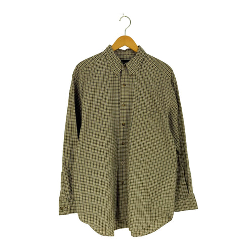 エディーバウアー Eddie Bauer チェック ボタンダウンシャツ メンズ L