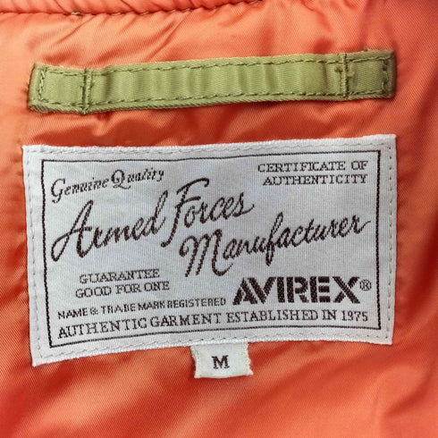 アヴィレックス AVIREX REMODEL MARK2 MA-1 リモデル フライトジャケット メンズ import:M