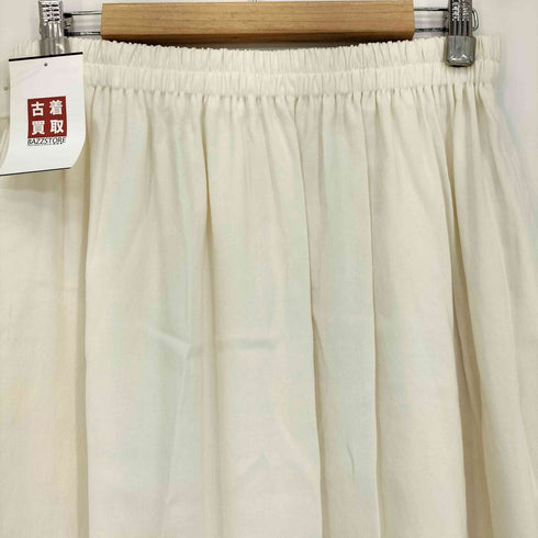デプレ DES PRES 21ss ラミーレーヨン ギャザーマキシスカート レディース 36