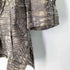 JM COLLECTION 総柄 ランダムプリーツ シャツ レディース import:S