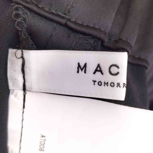 マカフィー MACPHEE 22aw アセテートポリエステル サテン Iライン マキシスカート レディース 36