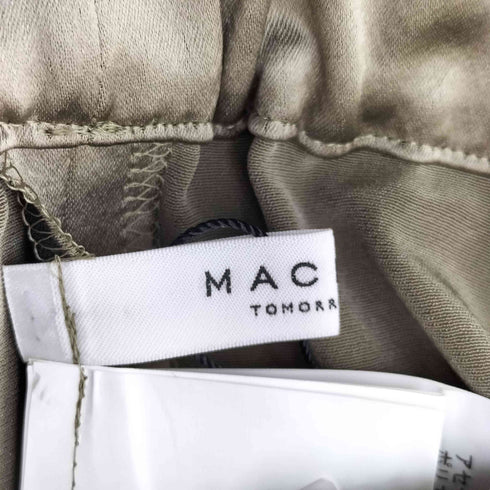 マカフィー MACPHEE 22aw アセテートポリエステル サテン Iライン マキシスカート レディース 36