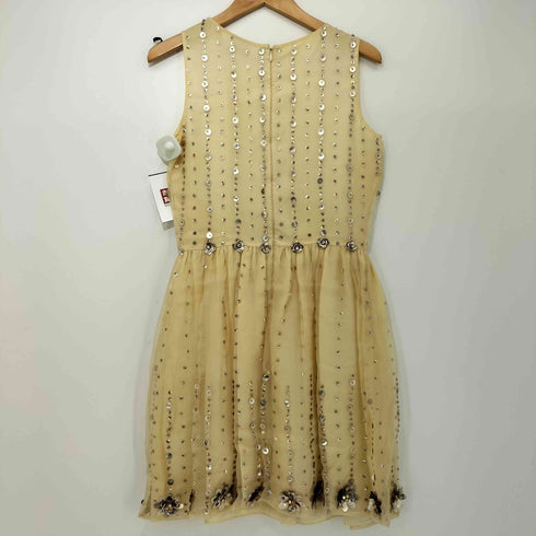 レッドヴァレンティノ RED VALENTINO 装飾 デザインノースリーブワンピース レディース EUR:40