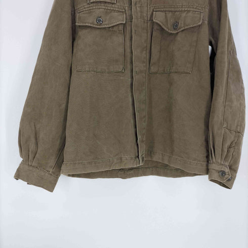 czech army チェコ軍 比翼ボタン ミリタリー ジャケット メンズ