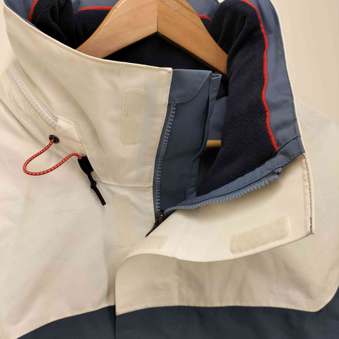 DECATHLON tribord JACKET SAILING 300 M CN WHITE GREY マウンテンパーカー メンズ JPN:M