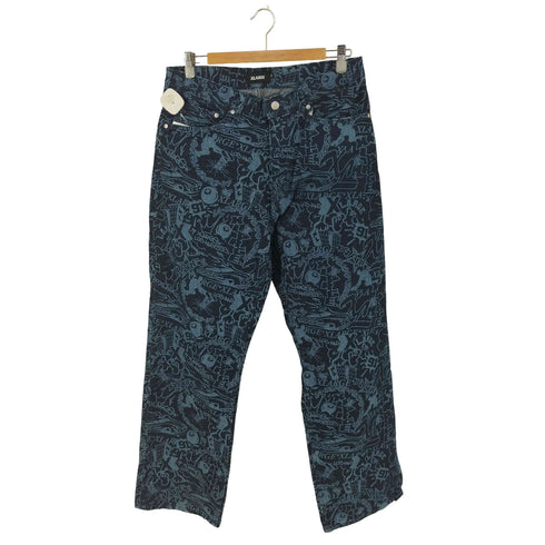 エクストララージ XLARGE 24AW DISCHARGE PRINT DENIM PANTS メンズ 34