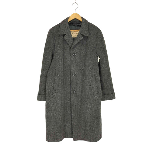 ハリスツイード Harris Tweed ヘリンボーン チェスターコート メンズ