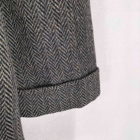 ハリスツイード Harris Tweed ヘリンボーン チェスターコート メンズ