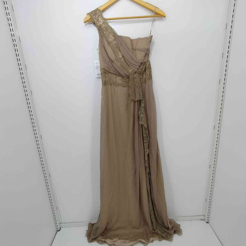 アルベルタフェレッティ ALBERTA FERRETTI MADE IN ITALY シルク100% ワンショルダーロングワンピース レディース FR:36