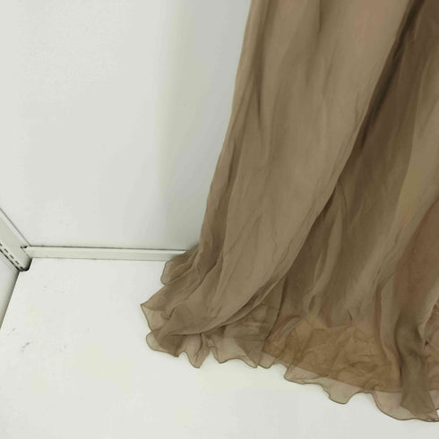 アルベルタフェレッティ ALBERTA FERRETTI MADE IN ITALY シルク100% ワンショルダーロングワンピース レディース FR:36