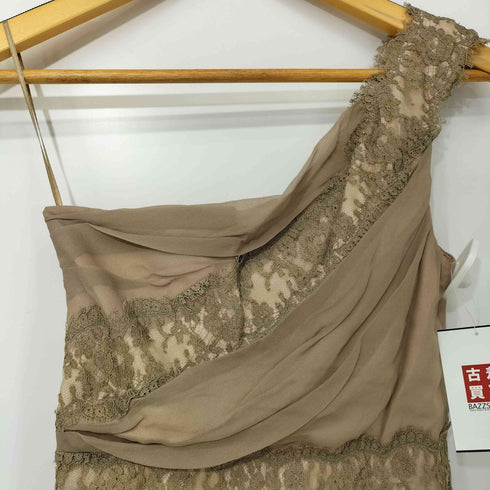 アルベルタフェレッティ ALBERTA FERRETTI MADE IN ITALY シルク100% ワンショルダーロングワンピース レディース FR:36