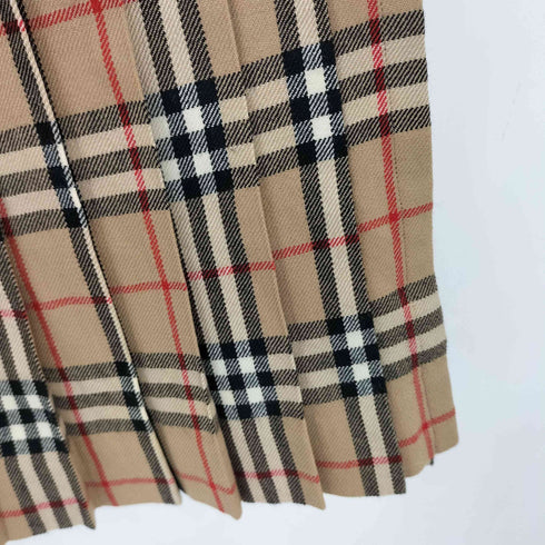 バーバリーズ BURBERRYS BLUE LABEL ノヴァチェックラップスカート レディース 38