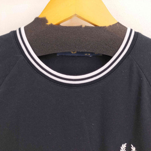 フレッドペリー FRED PERRY ワンポイント刺繍 S/S ラングランワンピース レディース UK:10