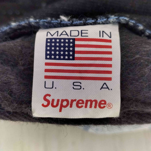 シュプリーム Supreme 14AW Denim Argyle Camp Cap デニム アーガイル キャップ メンズ