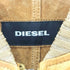 ディーゼル DIESEL OOSUDD-L-DAVIDOV ダメージ加工 ラムレザージップブルゾン メンズ M