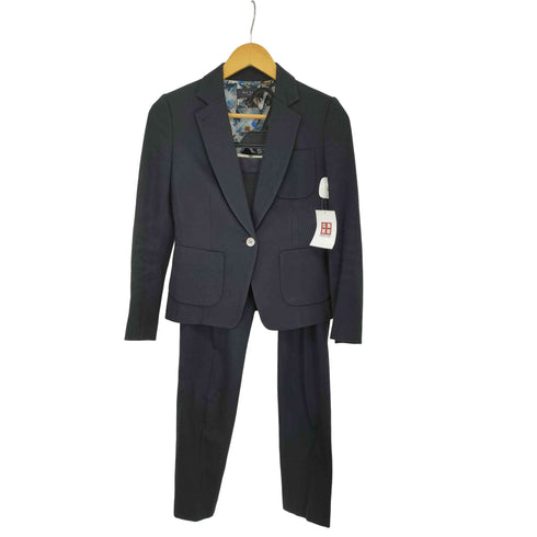 ポールスミスブラック Paul Smith BLACK コットンジャージスーツセットアップ レディース 38
