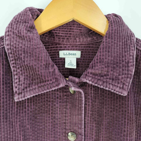 エルエルビーン L.L.Bean コーデュロイシャツ レディース S