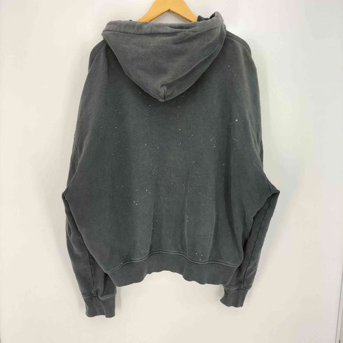 ザラ ZARA スプラッシュペイントジップアップフーディ メンズ import:XL