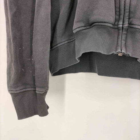 ザラ ZARA スプラッシュペイントジップアップフーディ メンズ import:XL