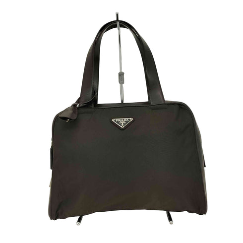 プラダ PRADA レザーナイロン SMALL ハンドバッグ レディース
