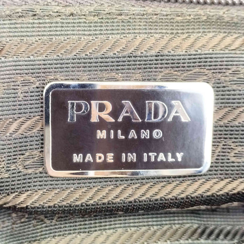 プラダ PRADA レザーナイロン SMALL ハンドバッグ レディース
