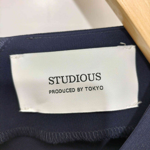 ステュディオス STUDIOUS アシンメトリーフレア ペプラムワンピース レディース JPN:0