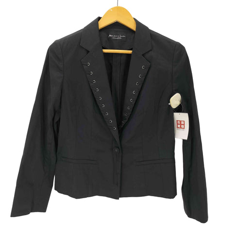 ジュンココシノ JUNKO KOSHINO MAISON DE JUNKO レースアップ ラペル 1B テーラード ジャケット レディース JPN:40