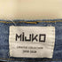 MIJKO ダメージ加工 デニムパンツ メンズ JPN:M