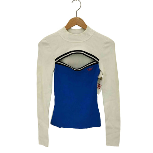 ディーゼル DIESEL M-Mesa カットアウト ハイネックニット レディース JPN:M