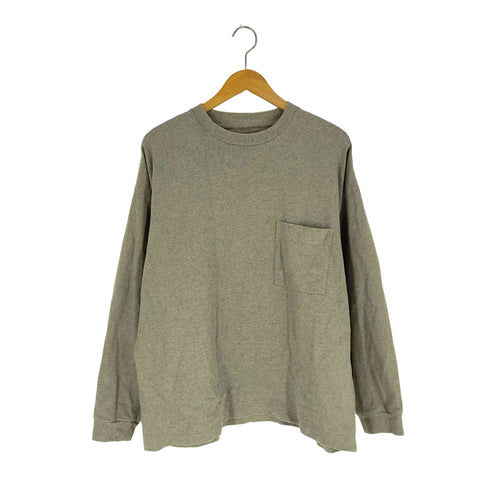 ムジラボ MUJI labo 再生コットン混天竺編みプルオーバー メンズ L-XL