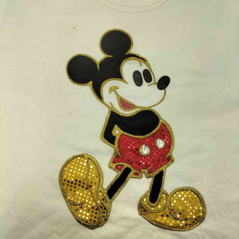 キャラクター ラメ ストーン Tシャツ 黄足 メンズ ONE SIZE
