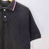ステューシー Stussy 00S AUTHENTIC GEAR スター 総柄 鹿の子 ポロ シャツ メンズ import:XL