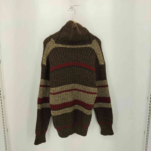 ポロバイラルフローレン Polo by RALPH LAUREN 90s ナイガイ シルク混 ボーダーニット メンズ L